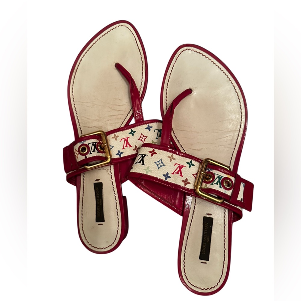 Louis Vuitton Murikami Vintage Sandals - Picture 2 of 4